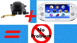 How to fix Ps Vita 1000 Faulty Joystick Replacement 2020 in less than 30 mins [upl. by Ruggiero51]