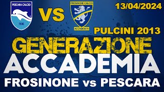 PESCARA vs FROSINONE Pulcini 2013 2º Anno [upl. by Blaire]