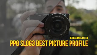 BEST VIDEO SETTINGS ZVE10  Cinematic SLOG3 Workflow  FREE LUT [upl. by Varney]