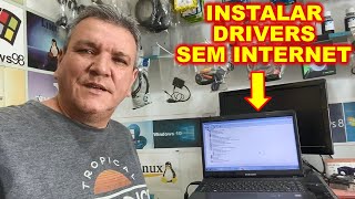 Como instalar Drivers Samsung sem internet Windows 7 8 10 e 11 [upl. by Champaigne]