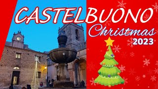 CASTELBUONO CHRISTMAS 2023  La magia del Natale a quotDOLCEMENTE CASTELBUONOquot Sicilia Sicily Italy [upl. by Rosabelle731]