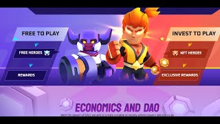 Thetan Arena Gameplay earn free bnb crypto play to earn [upl. by Kcinemod62]