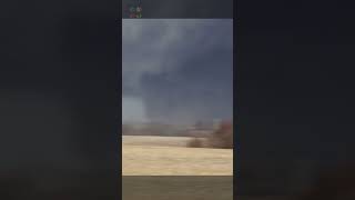 Violent Wedge Tornado Almost Hits a House Iowa yesterday 33123 [upl. by Season720]