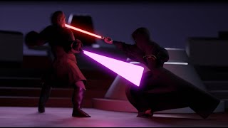 Mace Windu vs Palpatine  Animated Fan Film [upl. by Frayda738]