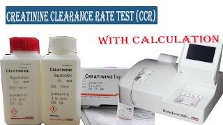 Creatinine Clearance Rate Test Procedure ।। How to Calculate CCR Test Result Full Details in Bangla [upl. by Inama]