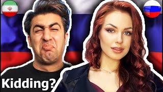 Реакция Ирана на Россию🔥 🇷🇺🇮🇷 🔥Alisa SupronovaАлиса Супронова  Tamally maak Amr Diab Reaction [upl. by Teahan395]