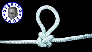 Knot Tying The Farmers Loop [upl. by Cristi]