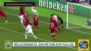 SERGIO RAMOS DA UN CODAZO A KARIUS PORTERO DEL LIVERPOOL [upl. by Mulvihill]