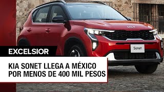 Kia Sonet 2024 la nueva SUV coreana que busca conquistar a los mexicanos [upl. by Buyse]