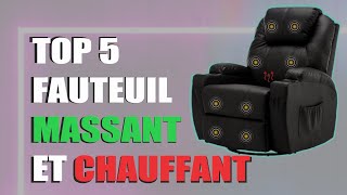 TOP 5  QUEL FAUTEUIL MASSANT ET CHAUFFANT ACHETER À 500 EUROS SUR AMAZON [upl. by Jew824]