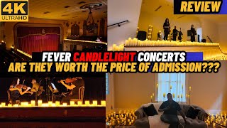 4K CANDLELIGHT CONCERTS BY FEVER  Full Review and Tips  MrBucketlist [upl. by Niamreg]