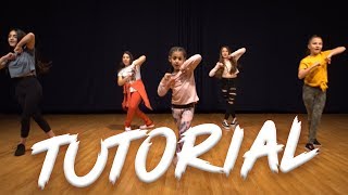 Ariana Grande  7 Rings Dance Tutorial  Easy Kids Choreography  MihranTV [upl. by Emmery]