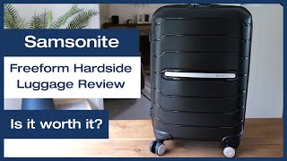 Samsonite Freeform Hardside Luggage Review [upl. by Ojyram63]