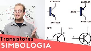 Transistores NPN e PNP  O segredo da Simbologia  Eletrônica Fácil [upl. by Pitt]