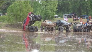 Louisiana Mudfest – Trucks Gone Wild – Spring 2018 Friday Pit Action Part 3 [upl. by Kerat]