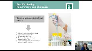 How Busulfan testing improved the management of Bone Marrow Transplant Patients [upl. by Winzler]