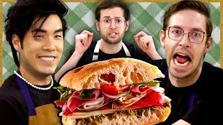 The Try Guys Make Sandwiches Without A Recipe [upl. by Trust]