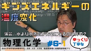 【物理化学】 ギブズエネルギーで融点・沸点を考える ゆっくり・丁寧 [upl. by Nan]