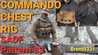 OG COMMANDO CHEST RIG SADF Pattern 83 reproduction from Kommandostore [upl. by Marciano306]