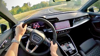 2022 Audi RS 3  POV First Impressions [upl. by Eiten]