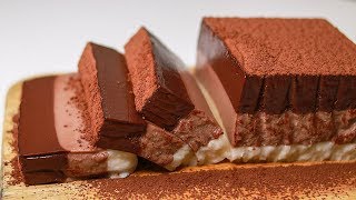 Chocolate Mousse Cake  Eggless amp Without Oven  Yummy [upl. by Herzen]