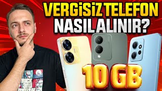 Vergisiz telefon nasıl alınır Gençlik ve Spor Bakanlığı vergisiz telefon başvurusu [upl. by Air]