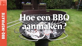 Hoe een BBQ aanmaken [upl. by Luhe]