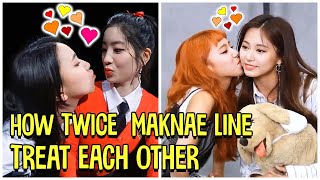 How TWICE Maknae Line Treat Each Other  Dahyun Chaeyoung and Tzuyu Moments [upl. by Grew]