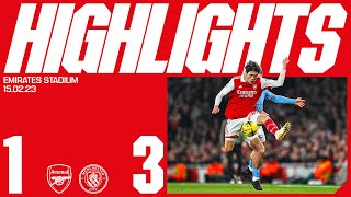 HIGHLIGHTS  Arsenal vs Manchester City 13  Premier league [upl. by Abbate]