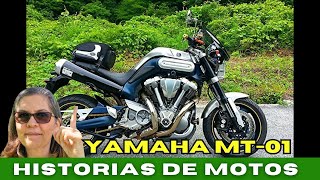 Yamaha MT 01 historiasdemotos yamaha [upl. by Reahard]