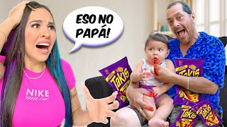 MI PAPÁ FUE PAPÁ DE NASYA POR 24 HORAS Muy difícil [upl. by Renard]