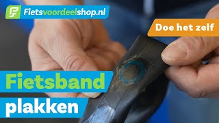 Zelf je fietsband plakken is makkelijk met deze tips  Fietsvoordeelshopnl Doe Het Zelf [upl. by Lluj239]