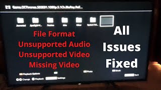 How to Fix Unsupported File Format and Missing Files on Smart TVs [upl. by Nedlog]