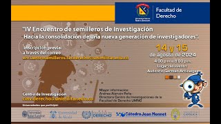 IV ENCUENTRO DE SEMILLEROS DE INVESTIGACIÓN [upl. by Lledner]