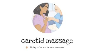 Carotid massage Diving reflex and Valsalva maneuver [upl. by Kermie764]