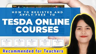 TESDA ONLINE PROGRAM MAY LIBRENG TESDA COURSE RECOMMENDED FOR TEACHER Tesda TesdaOnlineCourse [upl. by Einaoj]