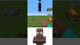 Villager fell for Smart Logic Oi Oi Oi Meme Reaction minecraft shorts meme [upl. by Raimund973]