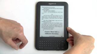 Amazon Kindle 3 Video Review [upl. by Ibok]