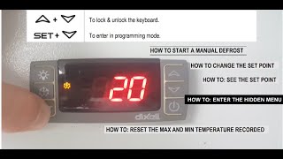 Dixell Controller Keys Combination Operation amp Changing Different Parameters in HindiEng SubCC [upl. by Alien180]