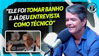 ÍDOLO DO VASCO FOI ANUNCIADO COMO TÉCNICO SEM SABER DE NADA [upl. by Eseerehs244]