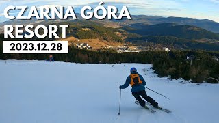 Czarna Góra 20231228 bartsbiker ski czarnagoraresort naczarnej gopro [upl. by Astred]