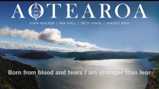 AOTEAROA English Version Lyrics [upl. by Leitnahs]