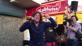 Jürgen Drews singt Millionen Meilen zum 2015 Opening Kultbistro König von Mallorca [upl. by Aleyak]