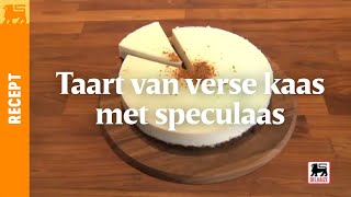 Taart van verse kaas met speculaas [upl. by Myrna373]