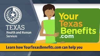 Learn how YourTexasBenefitscom can help you [upl. by Riesman]