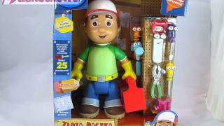 Maskotka interaktywna Maniek Złota Rączka Handy Manny [upl. by Odnalro363]