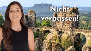 Top 7 Ausflugsziele in der Sächsischen Schweiz  Elbsandsteingebirge [upl. by Carmelita]