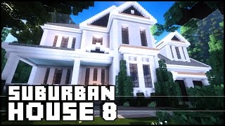 Minecraft  Suburban House 8 [upl. by Petromilli300]