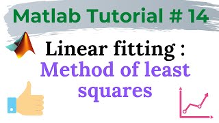 Linear fitting in Matlab  The method of least squares  Part 2 [upl. by Eckhardt]