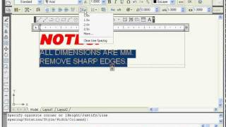 AutoCAD Video Tutorial for Beginners Quick Online Lessons  7 DText Mtext [upl. by Notgnihsaw]